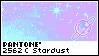 pastel space labeled Pantone 2562C Stardust